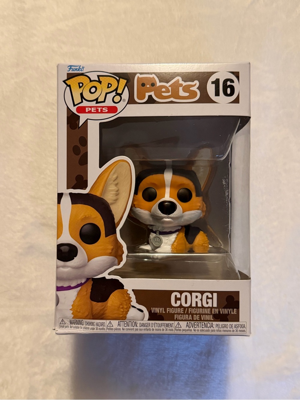 Funko Pop! Pets Corgi #16 Vinyl Figure